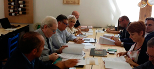 Primo Comitato di Pilotaggio. Palazzo Panitteri Sambuca di Sicilia.