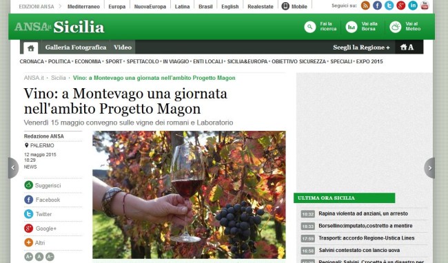 Comunicato Ansa